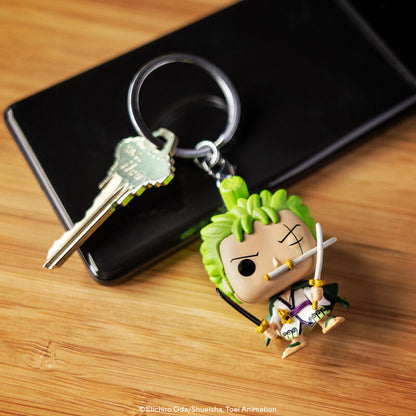 pop keychain roronoa zoro