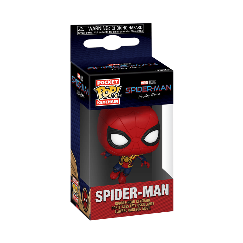 pop keychain spider man leaping sm1