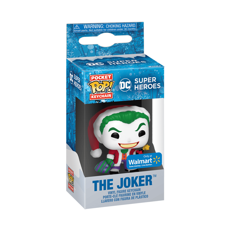 pop keychain le joker en pere noel