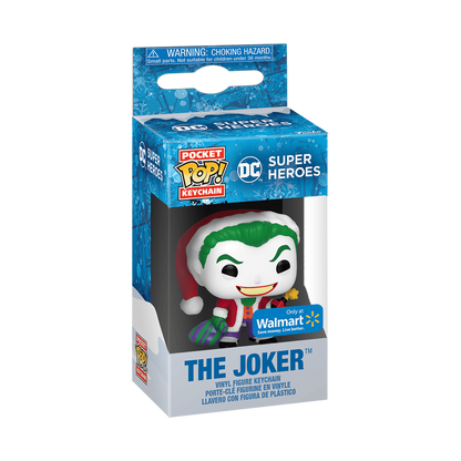 pop keychain le joker en pere noel