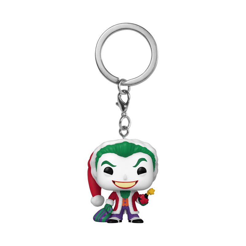 pop keychain le joker en pere noel