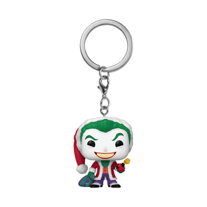 pop keychain le joker en pere noel
