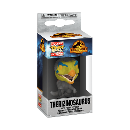 pop keychain therizinosaurus