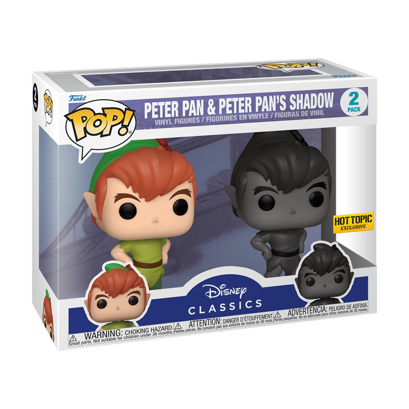 Peter Pan og Peter Pan Skygge 2-pak 