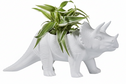Pot de fleur Dinosaure Tricérapot Bitten – Cache-pot original
