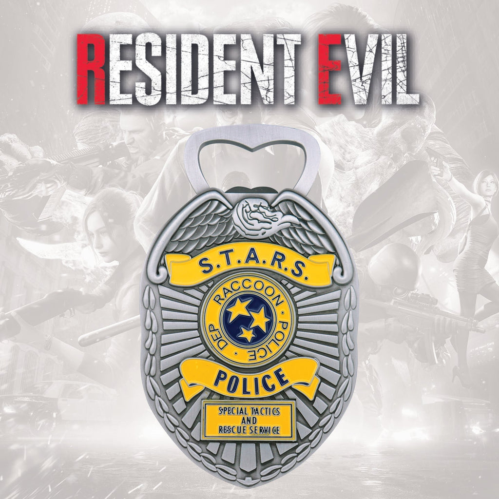 Décapsuleur Resident Evil - Badge Police S.T.A.R.S.