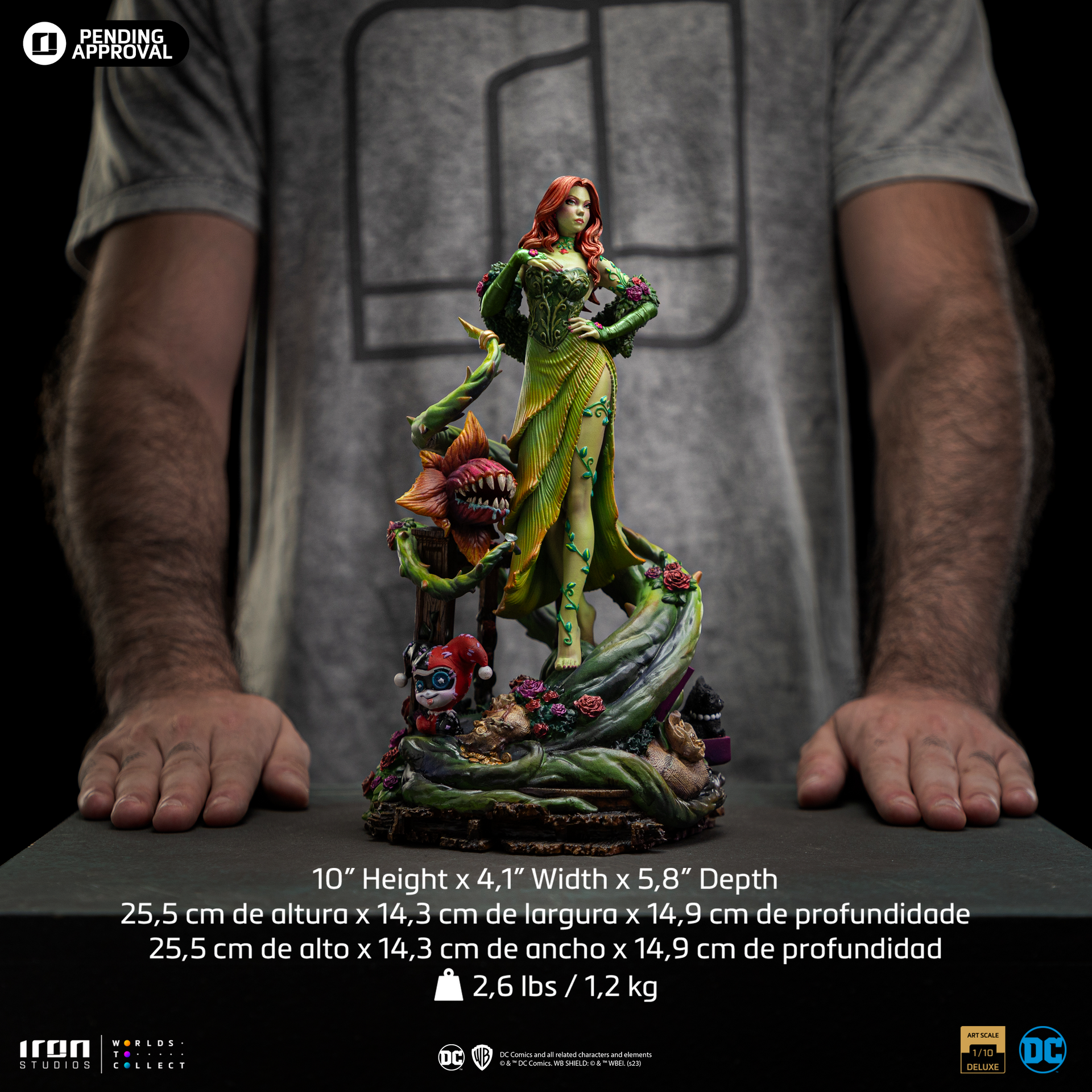Statue Poison Ivy Deluxe - Gotham City Sirens - Art Scale 1/10 - DC Comics