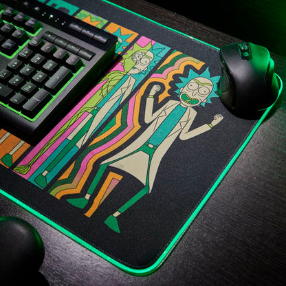 Rick and Morty – Übergroße Gaming-Matte und mobiles Ladegerät