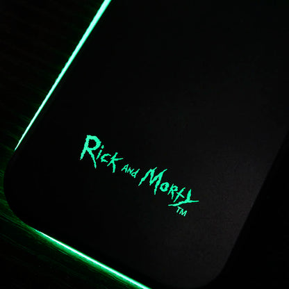 Rick and Morty – Übergroße Gaming-Matte und mobiles Ladegerät
