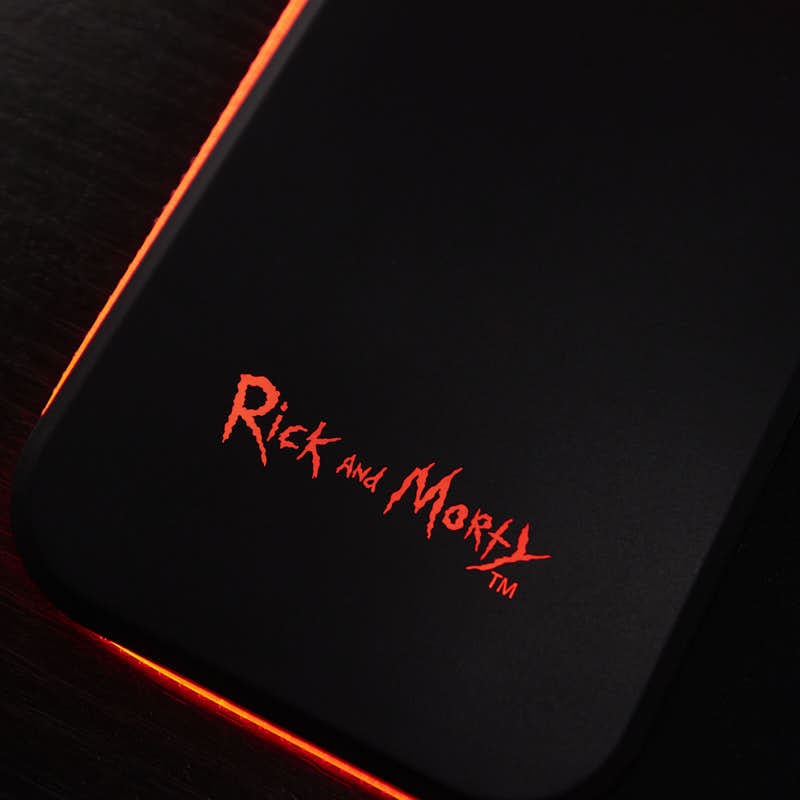 Rick and Morty – Übergroße Gaming-Matte und mobiles Ladegerät
