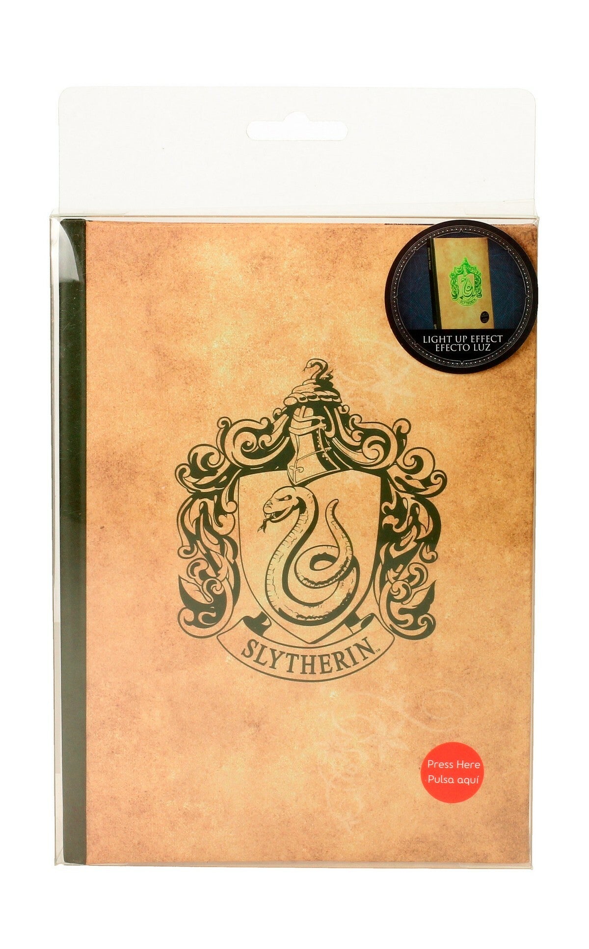 Carnet de Notes Lumineux Harry Potter - Serpentard