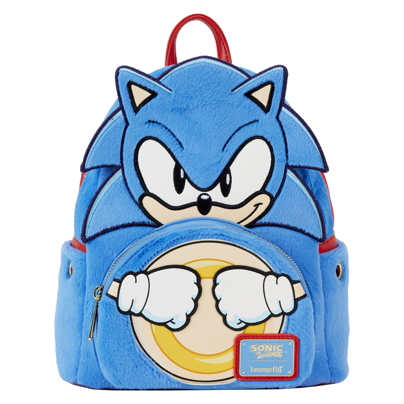 Mini pliušinė kuprinė „Sonic“ „Classic“