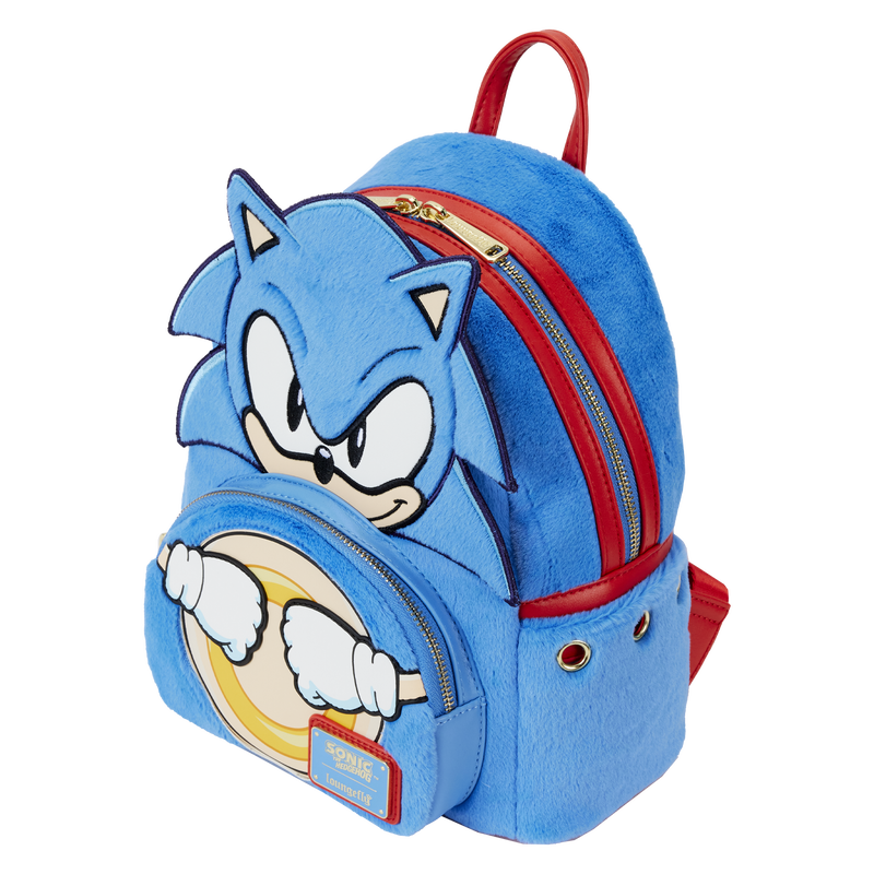 Mini Sac à Dos Sonic "Classique" Peluche