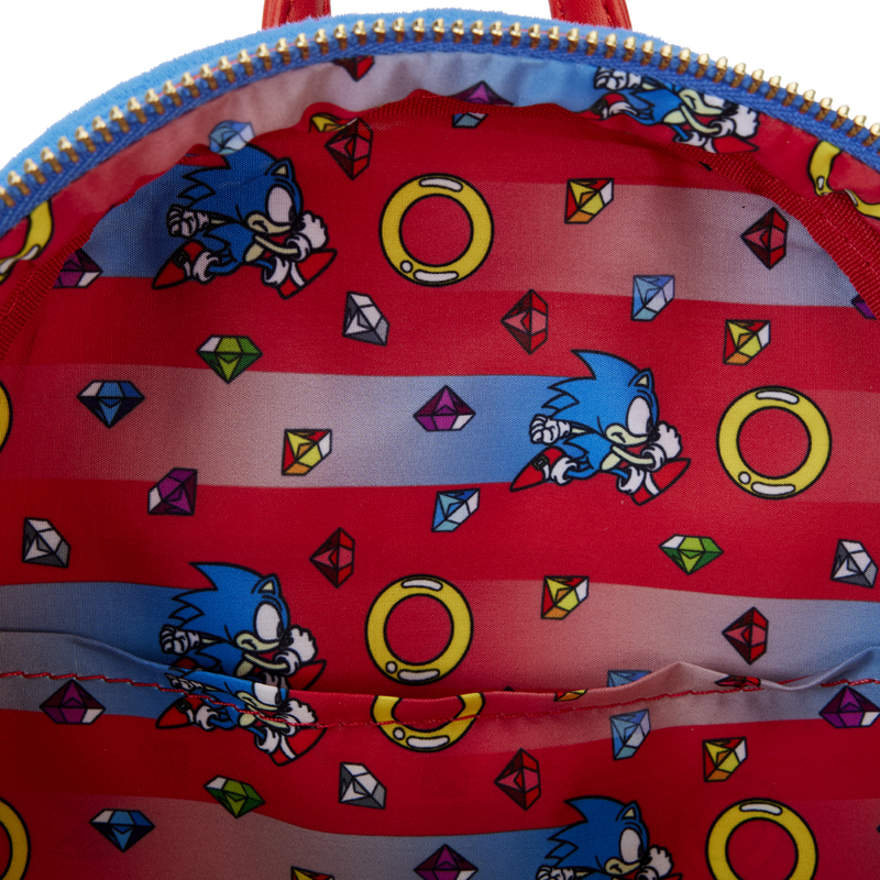 Mini pliušinė kuprinė „Sonic“ „Classic“