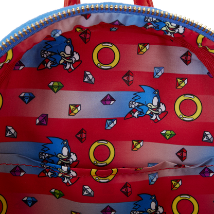 Mini Sac à Dos Sonic "Classique" Peluche