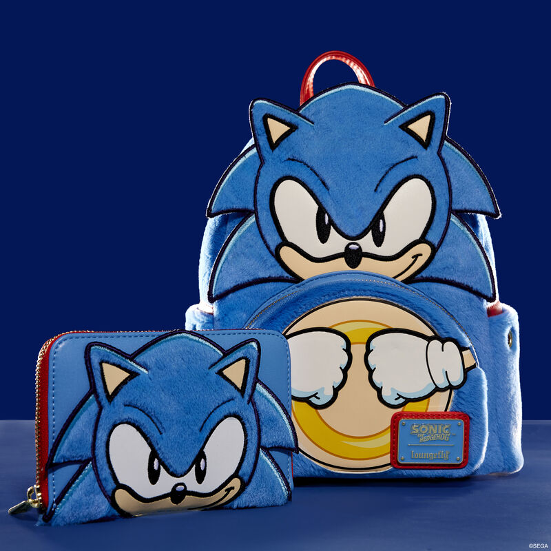 Mini pliušinė kuprinė „Sonic“ „Classic“