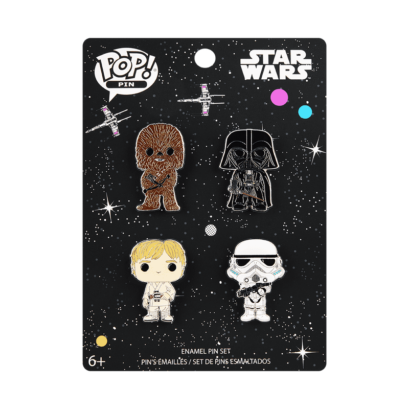 Pop! Pin Star Wars 4-Pack 