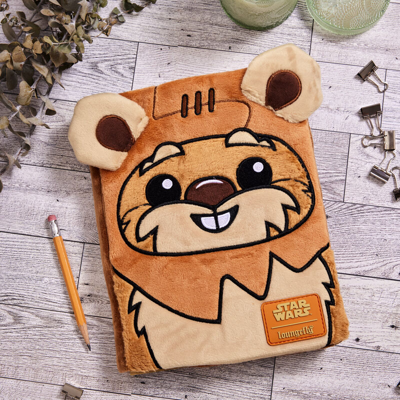 Carnet de notes peluche Star Wars - Ewok