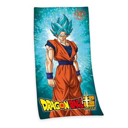 Ručnik za plažu Dragon Ball Super - Super Saiyan Son Goku 
