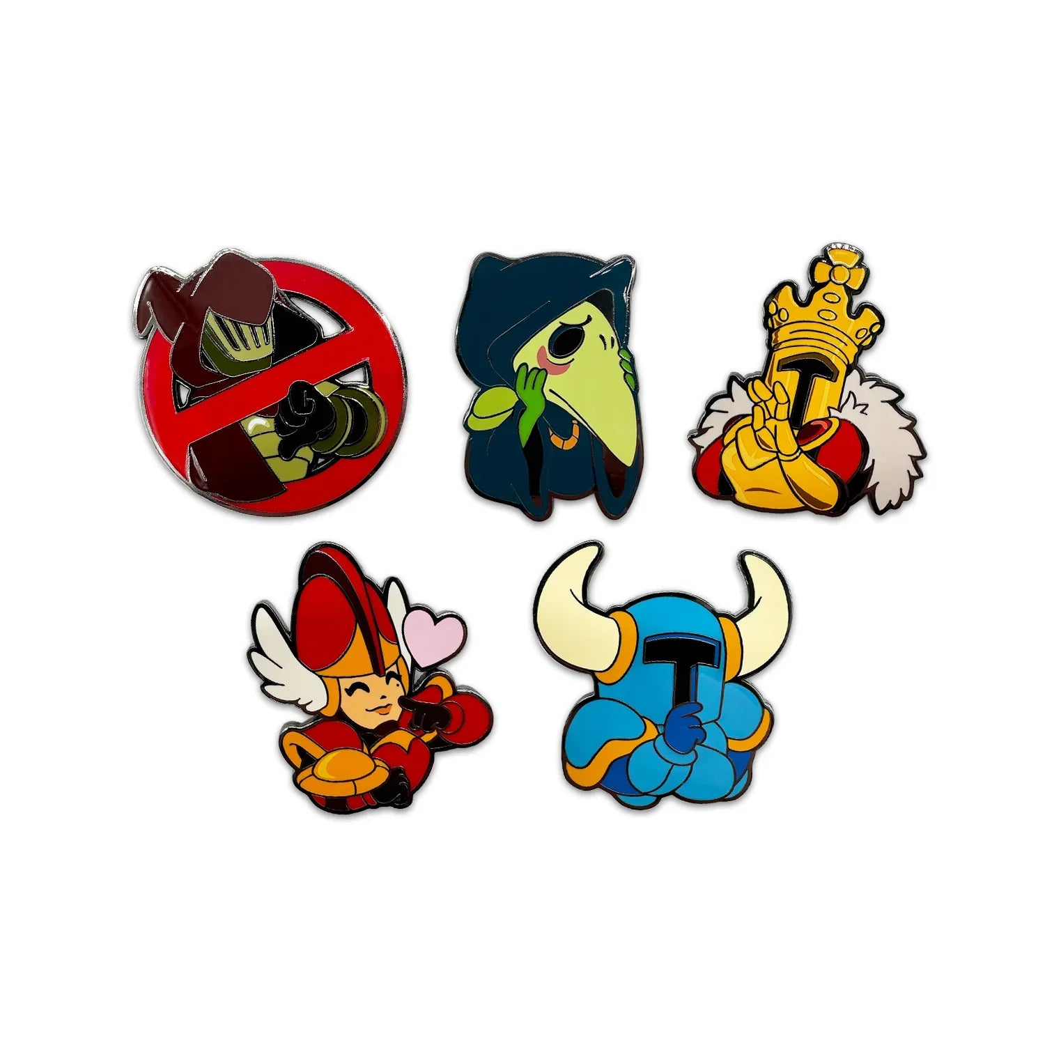 Shovel Knight présentoir pin's Set Youtooz