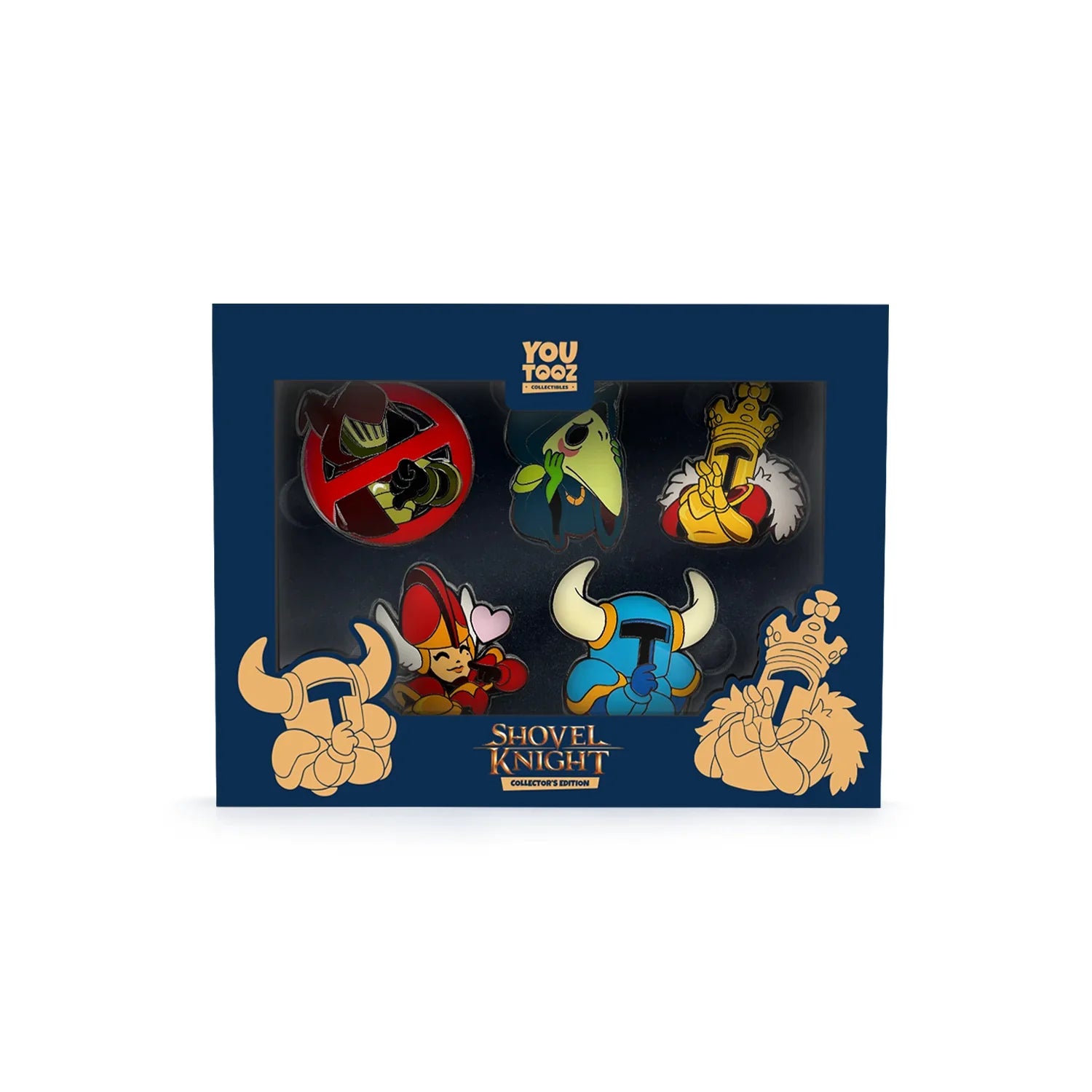 Shovel Knight présentoir pin's Set Youtooz