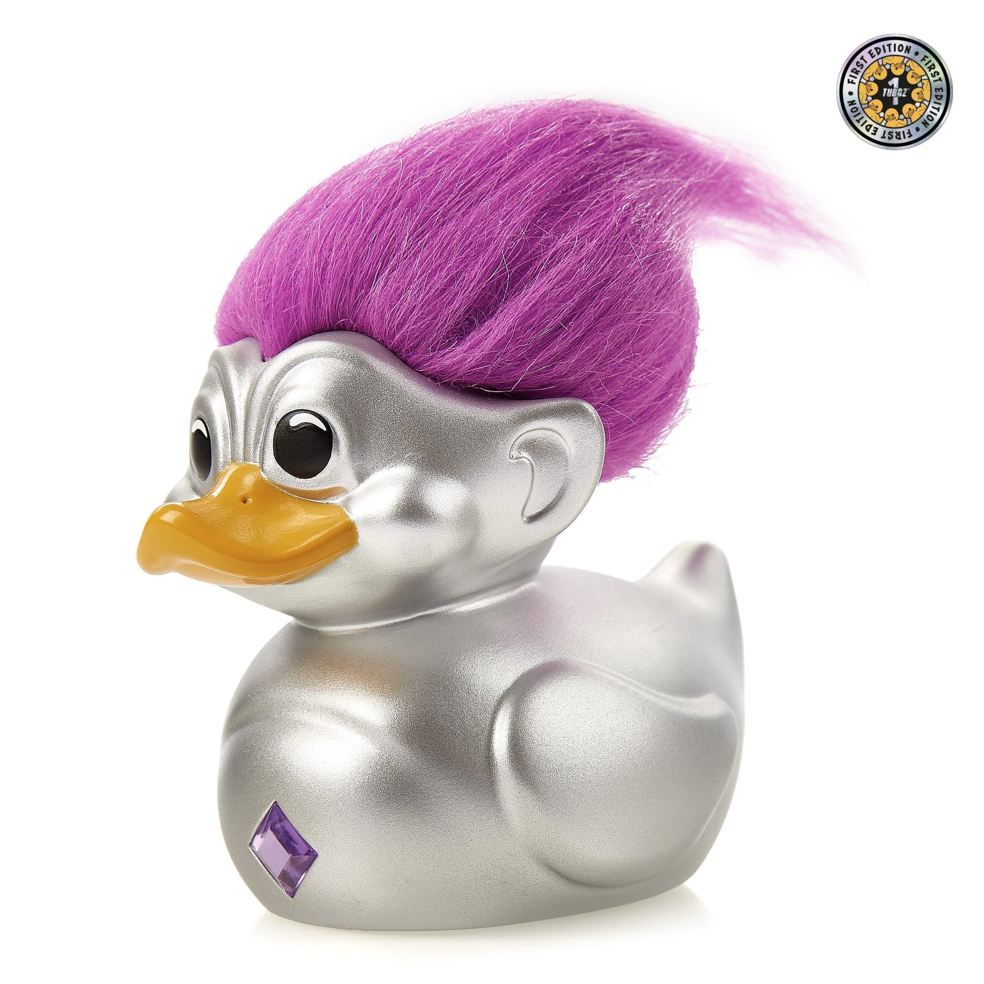 Canard Good Luck Trolls: Silver Troll TUBBZ (First Edition) - vue 10