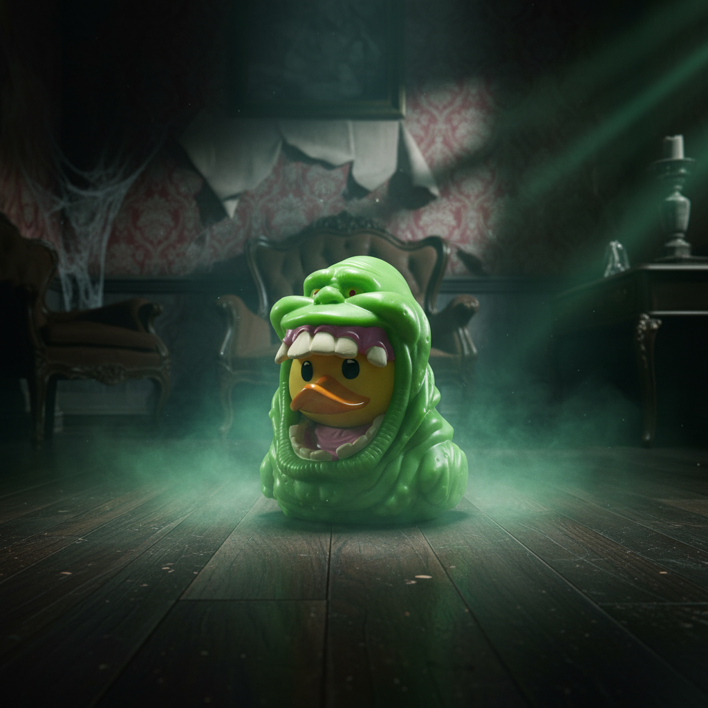 Quietscheente Slimer Glow-in-the-Dark TUBBZ (Erstauflage)