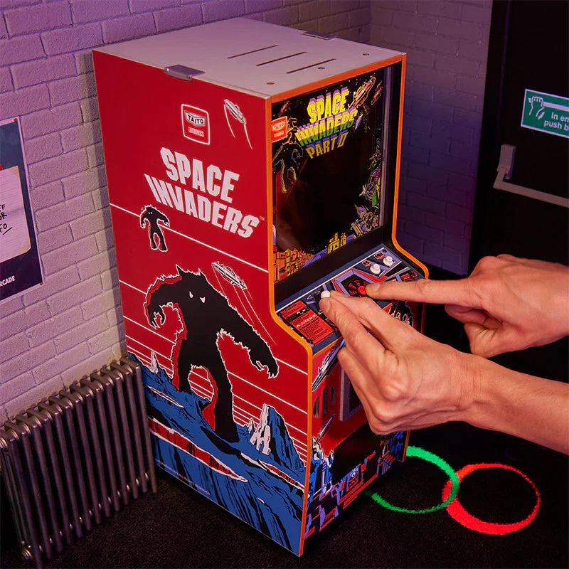 Kwartformaat Arcadekast Space Invaders Deel II