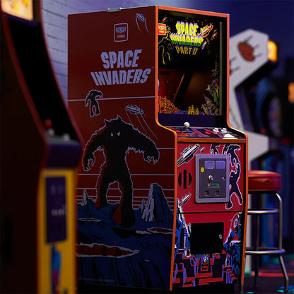 Quarter Size Arcade Cabinet Space Invaders Part II