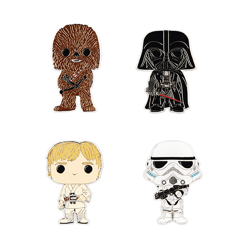 Pop! Pin Star Wars 4-Pack 
