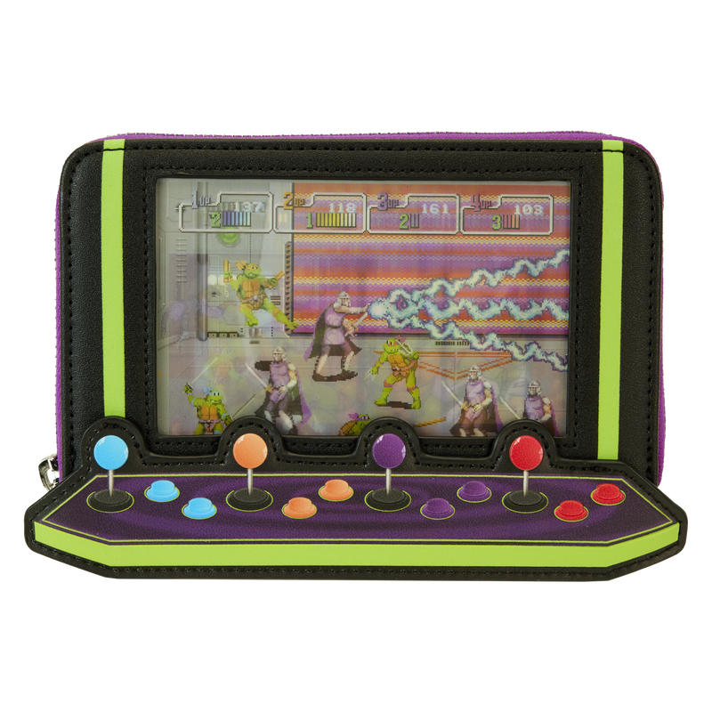Teenage Mutant Ninja Turtles rahakott - Vintage Arcade