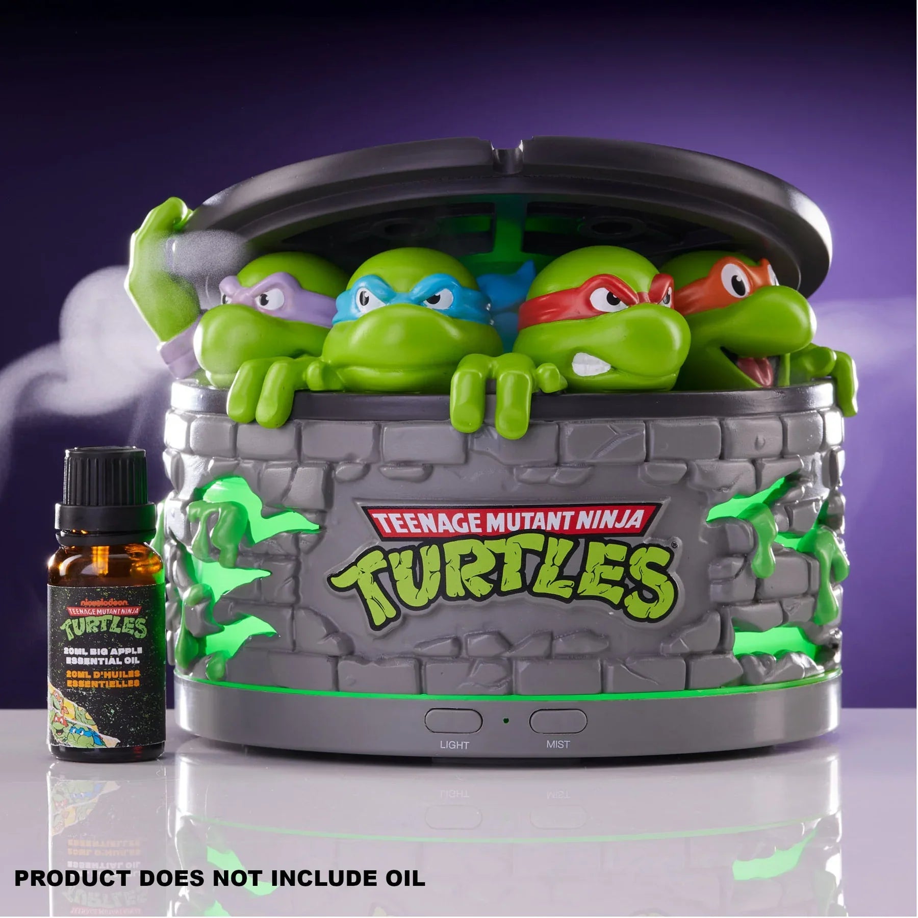Diffuseur d'huiles essentielles électrique Tortues Ninja