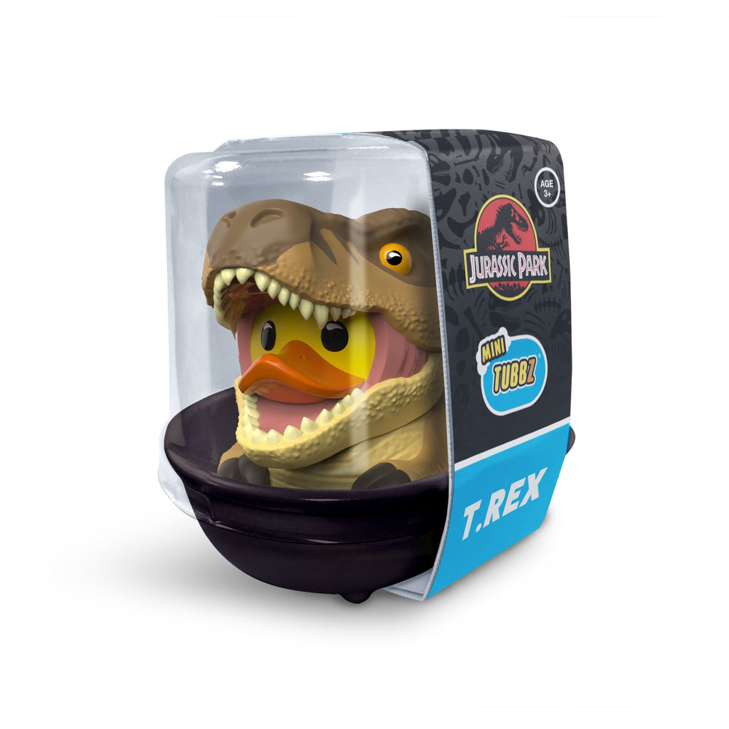 jurassic park t rex tubbz mini edition