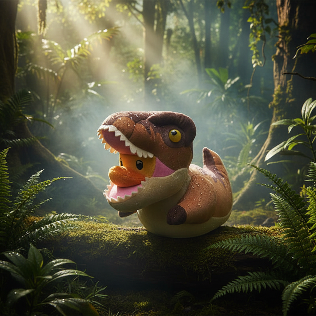 T-Rex kacsa (plüss)