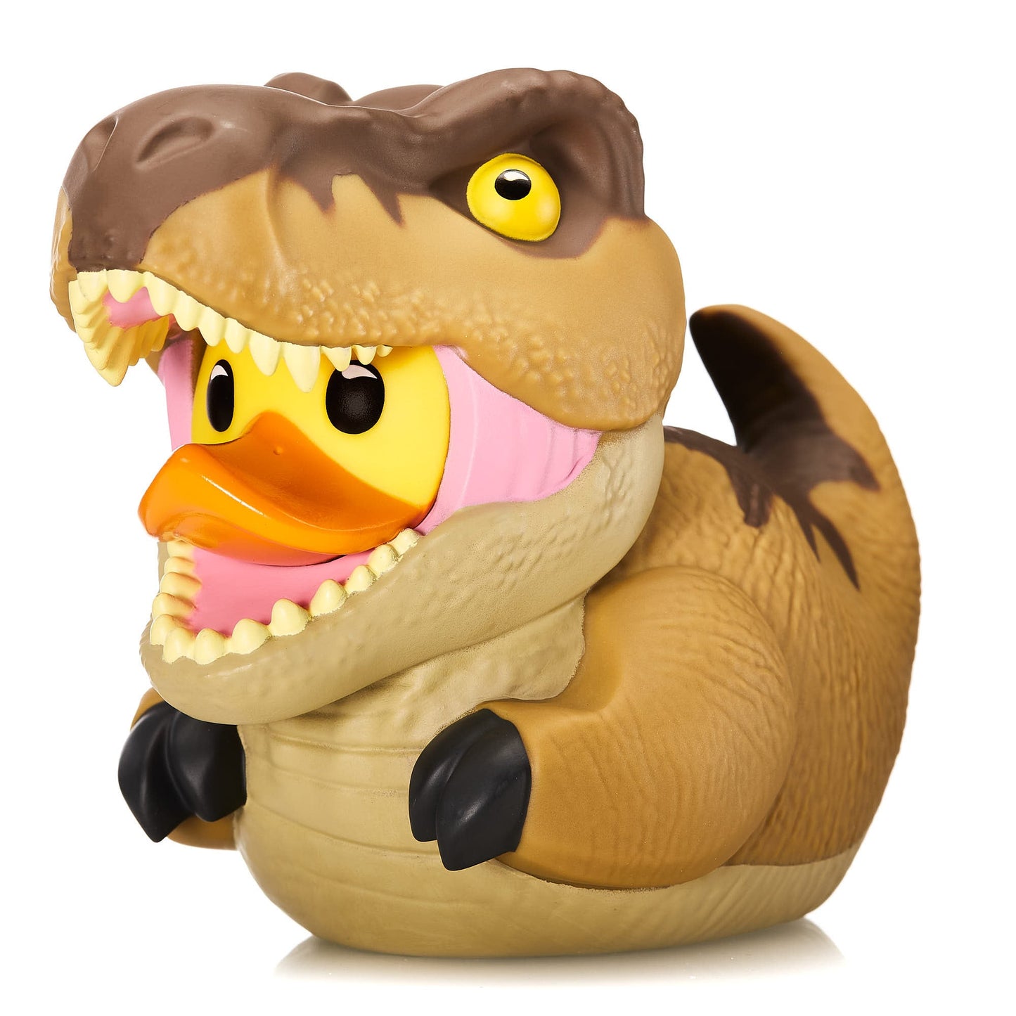 Canard T-Rex dans une caisse Boxed Edition Jurassic Park TUBBZ | Cosplaying Ducks Numskull