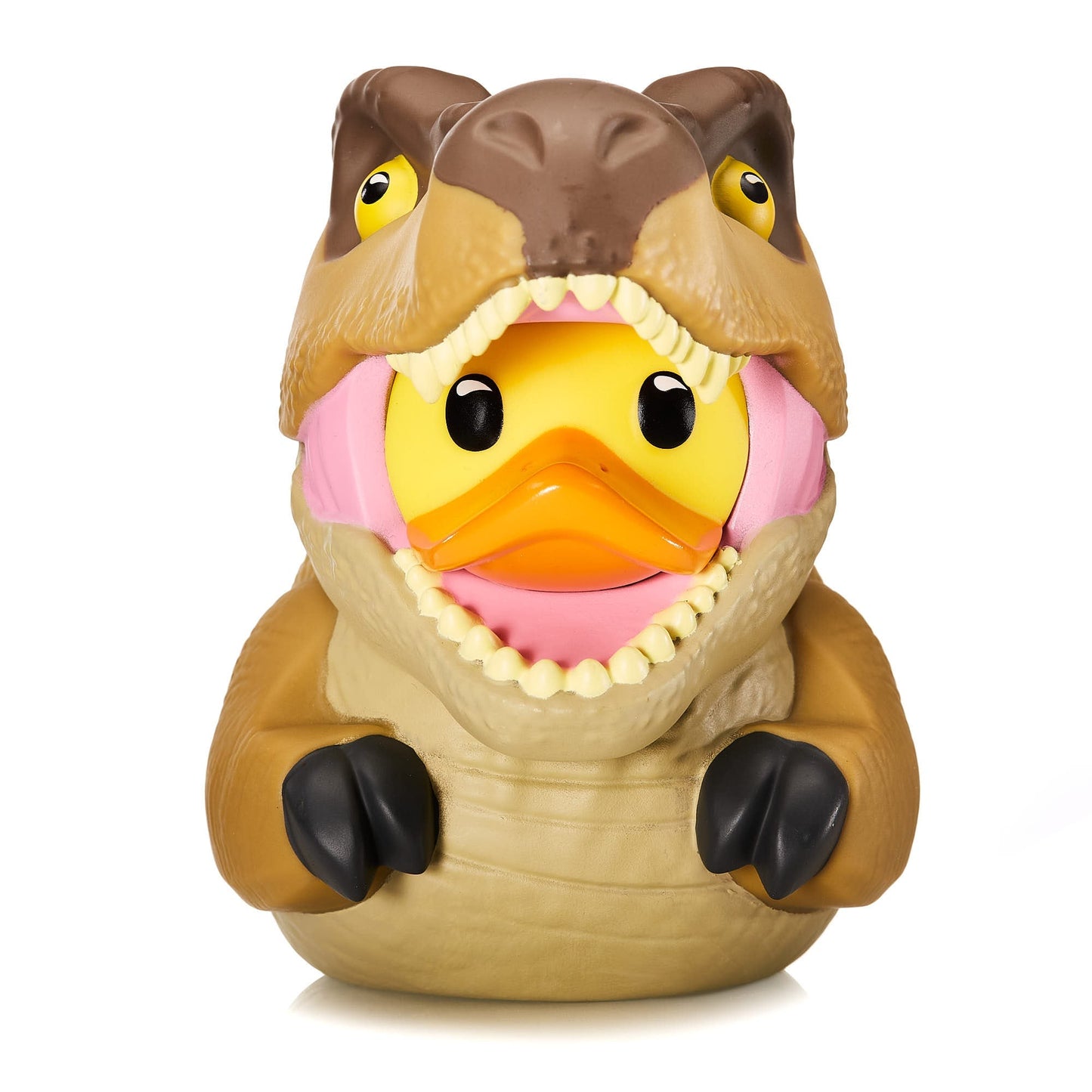 Canard T-Rex dans une caisse Boxed Edition Jurassic Park TUBBZ | Cosplaying Ducks Numskull