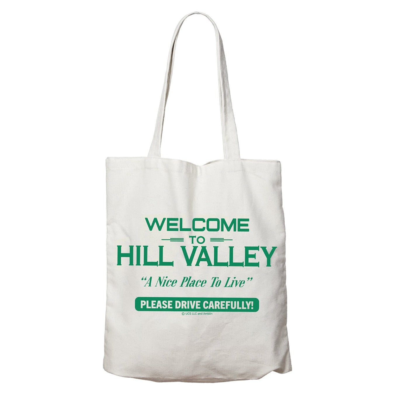 Terug naar de toekomst Tote Bag - Hill Valley 
