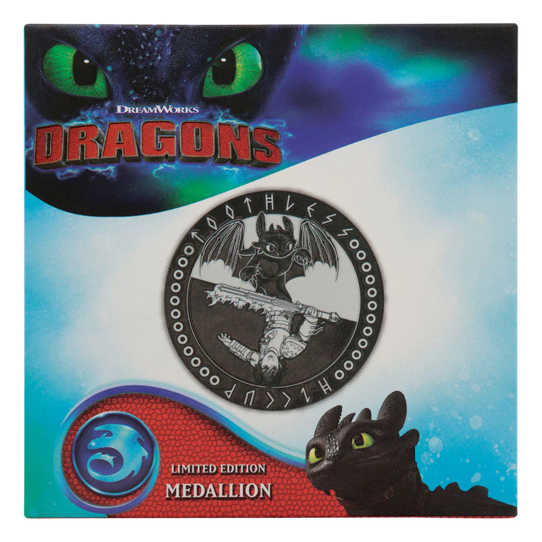 Médaille Dragons - Krokmou/Harold