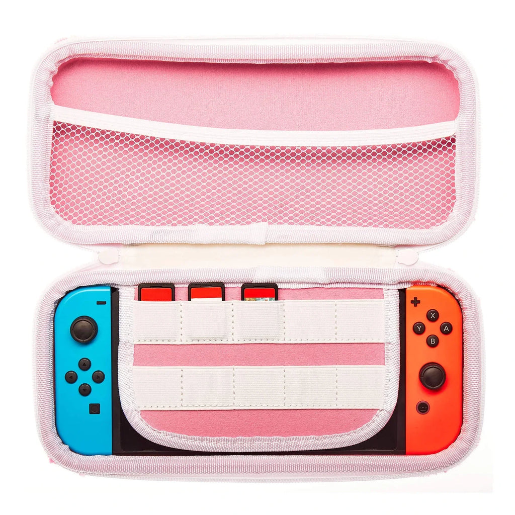 Custodia per Nintendo Switch - Unicorno rosa soffice