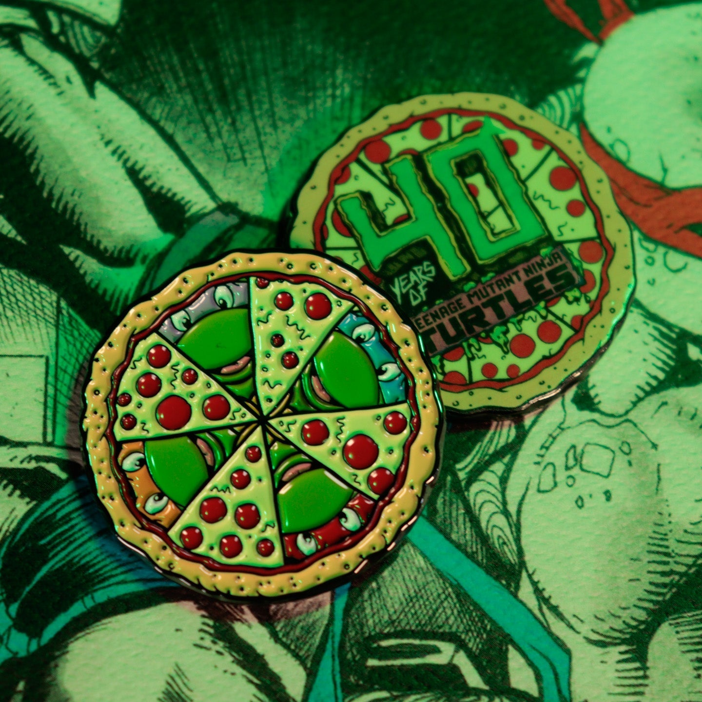 Moneta da collezione Teenage Mutant Ninja Turtles - Pizza (edizione limitata)