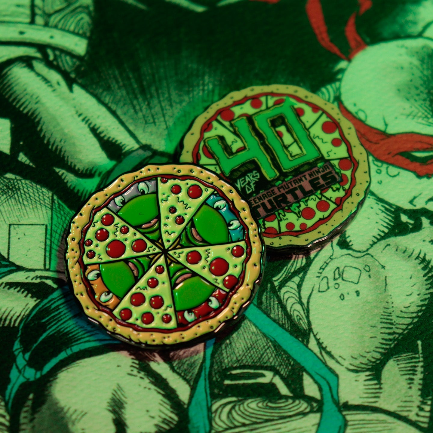 Moneta da collezione Teenage Mutant Ninja Turtles - Pizza (edizione limitata)