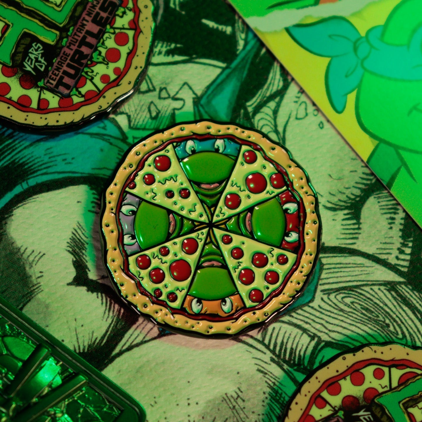 Moneta da collezione Teenage Mutant Ninja Turtles - Pizza (edizione limitata)