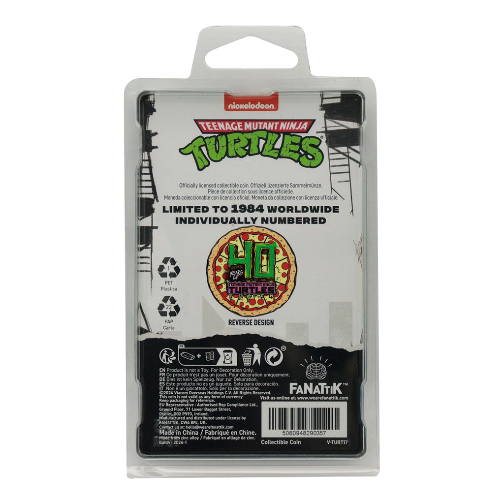 Moneta da collezione Teenage Mutant Ninja Turtles - Pizza (edizione limitata)