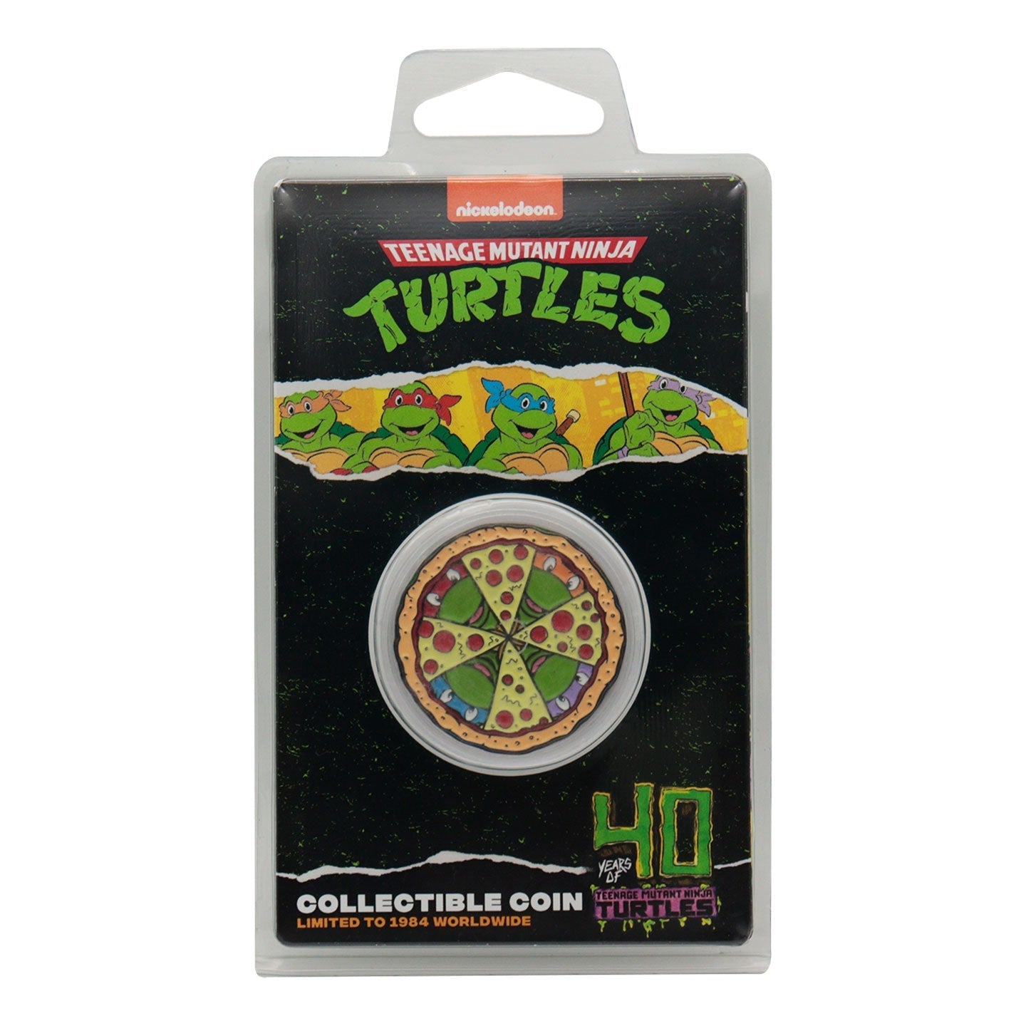 Moneta da collezione Teenage Mutant Ninja Turtles - Pizza (edizione limitata)