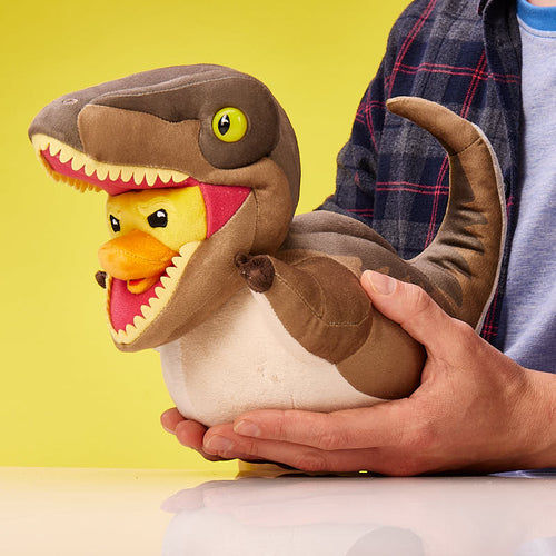 Kachna Velociraptor (plyšová)