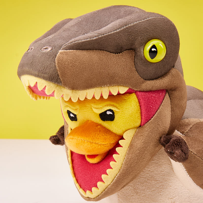 Velociraptor Eend (Plushie)