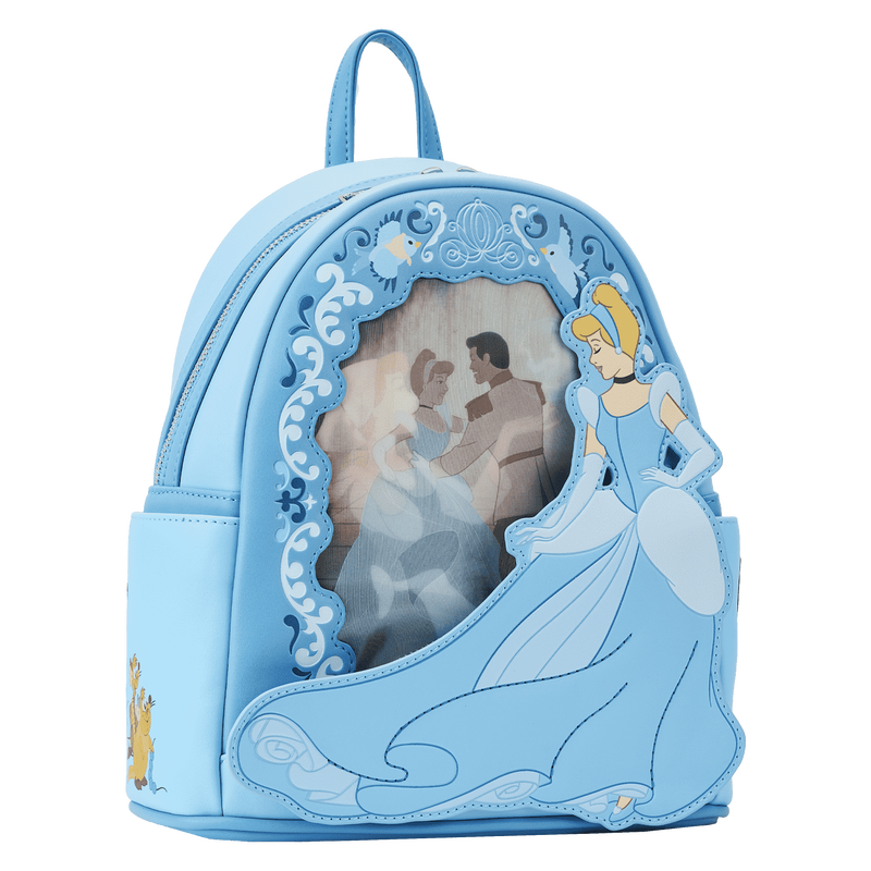 Pelenės „Princesės“ mini kuprinė (lęšio formos) 