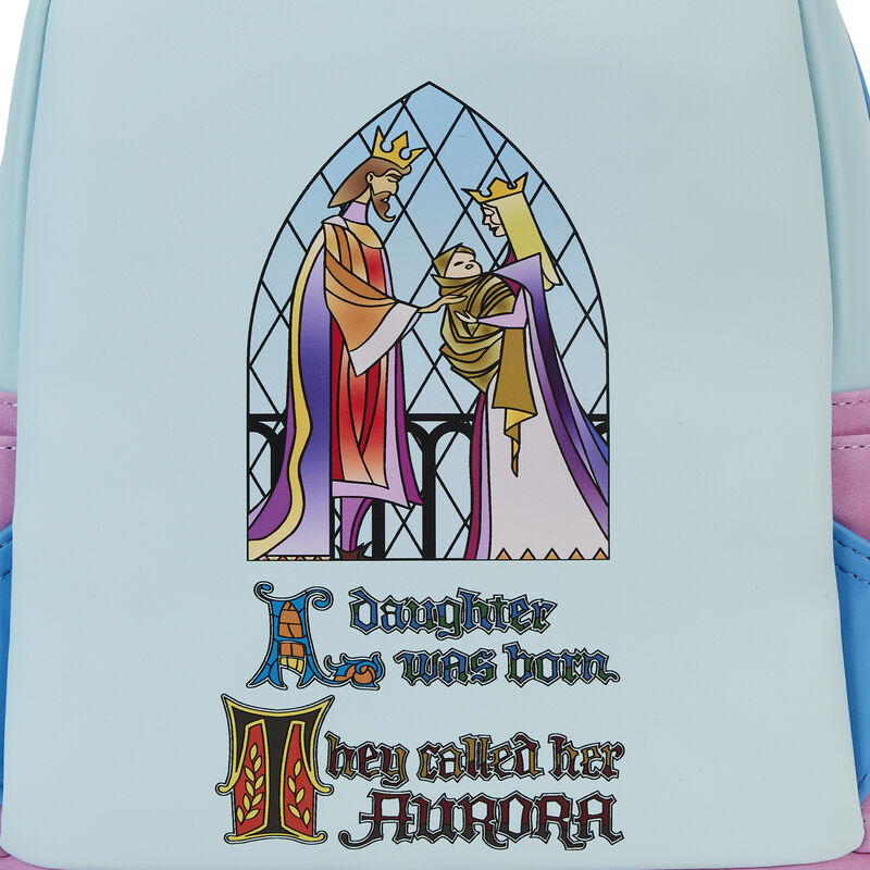 Dornröschen Mini-Rucksack - Buntglasschloss