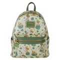 peter pan tinker bell clover all over print mini backpack loungefly