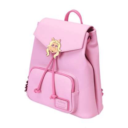 the muppets miss piggy drawstring mini backpack